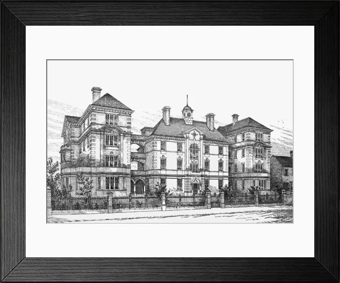 Framed Print : Wandsworth & Clapham Union Childrens Receiving Home, London Framed Print : Wandsworth & Clapham Union Childrens Receiving Home, London