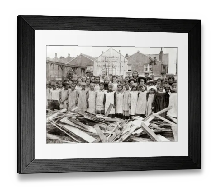 Framed Print : Shaftesbury Society, Arthur Street Home, London Framed Print : Shaftesbury Society, Arthur Street Home, London