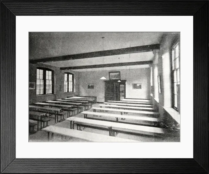 Framed Print : Edinburgh Industrial Brigade Home Dining Hall Framed Print : Edinburgh Industrial Brigade Home Dining Hall