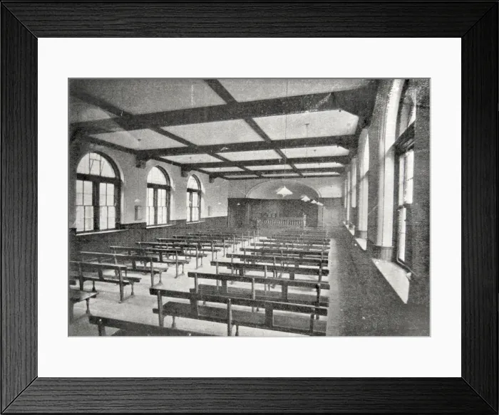 Framed Print : Edinburgh Industrial Brigade Home - Hall Framed Print : Edinburgh Industrial Brigade Home - Hall