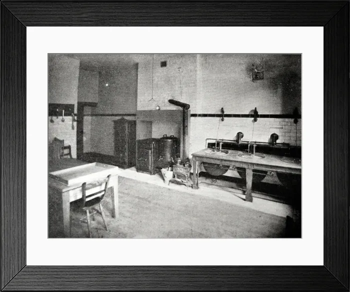 Framed Print : Edinburgh Industrial Brigade Home - Kitchen Framed Print : Edinburgh Industrial Brigade Home - Kitchen
