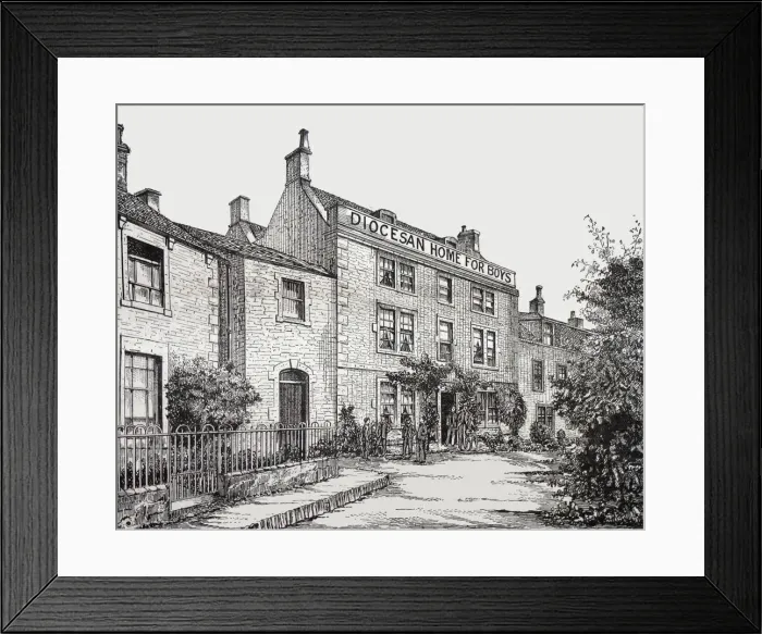 Framed Print : Waifs and Strays Society Home, Sunny Side, Frome, Somerset Framed Print : Waifs and Strays Society Home, Sunny Side, Frome, Somerset