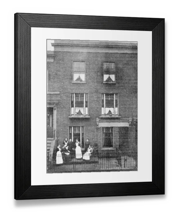 Framed Print : National Childrens Home Sisters Training Home, Bethnal Gre Framed Print : National Childrens Home Sisters Training Home, Bethnal Gre