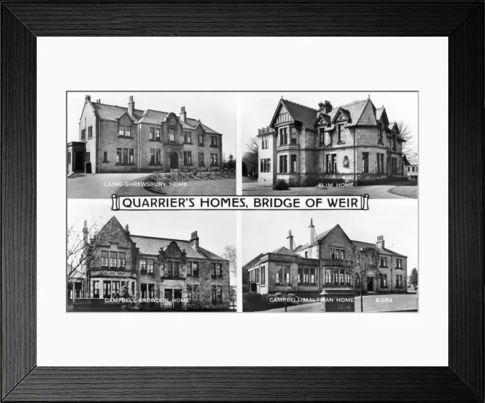 Framed Print : Orphan Homes of Scotland, Bridge of Weir, Renfrewshire Framed Print : Orphan Homes of Scotland, Bridge of Weir, Renfrewshire