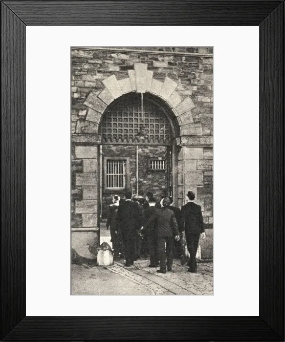 Framed Print : Usk Borstal, Monmouthshire Framed Print : Usk Borstal, Monmouthshire