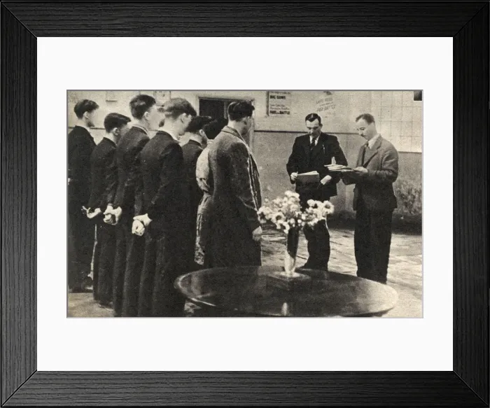 Framed Print : Usk Borstal, Monmouthshire Framed Print : Usk Borstal, Monmouthshire