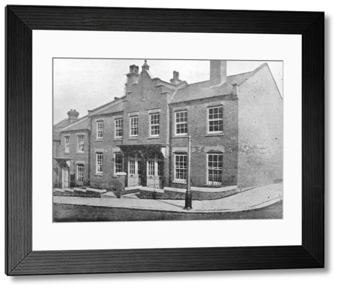Framed Print : Battersea Council Workmans Homes