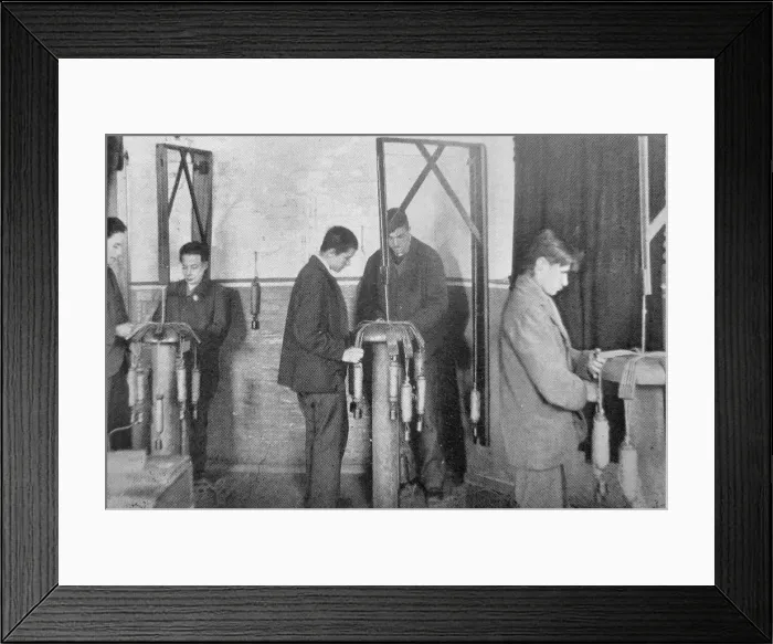 Framed Print : Caterham Asylum, Surrey - Male Training Framed Print : Caterham Asylum, Surrey - Male Training