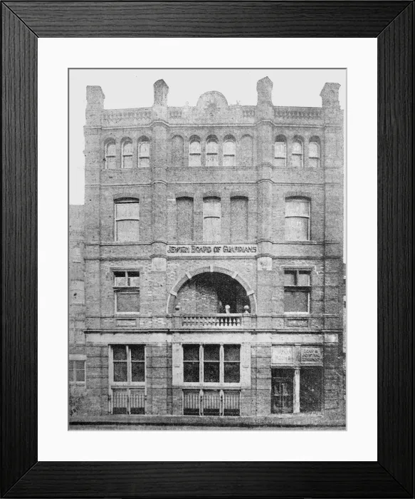 Framed Print : Jewish Board of Guardians Offices, London Framed Print : Jewish Board of Guardians Offices, London