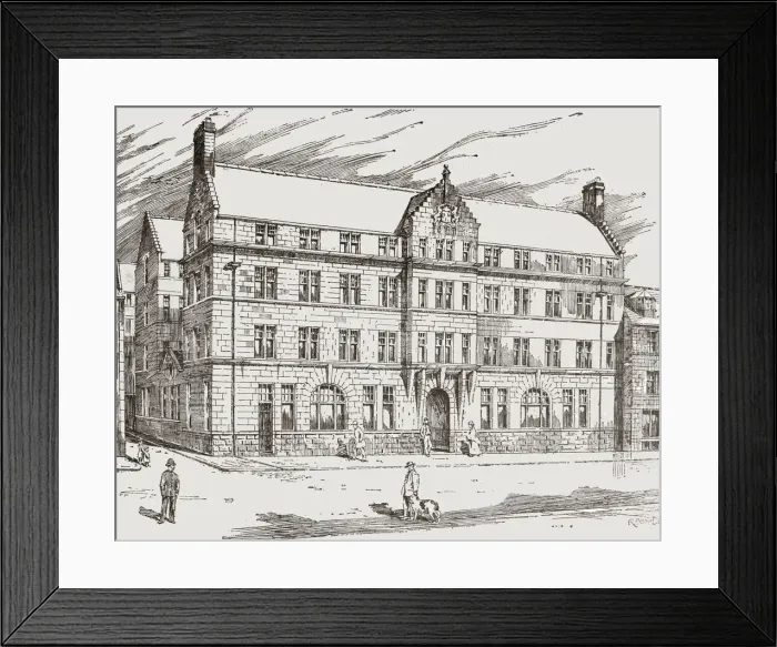 Framed Print : Aberdeen Municipal Lodging House Framed Print : Aberdeen Municipal Lodging House