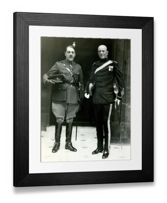 Framed Print : Lord Cowdray and Lord Rattendone Framed Print : Lord Cowdray and Lord Rattendone