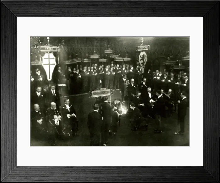 Framed Print : Prince of Wales lights lamp, Talbot House Toc H, Belgium Framed Print : Prince of Wales lights lamp, Talbot House Toc H, Belgium