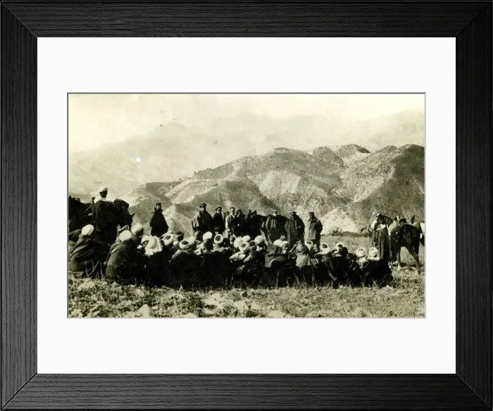 Framed Print : Moors of Beni-Ulixes surrender at Annual, Morocco Framed Print : Moors of Beni-Ulixes surrender at Annual, Morocco