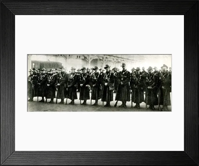 Framed Print : CIV City of London Volunteer Force, Boer War Framed Print : CIV City of London Volunteer Force, Boer War
