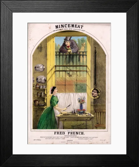 Framed Print : Mincement, by Js Lee and R Coote Framed Print : Mincement, by Js Lee and R Coote