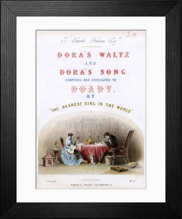 Framed Print : Doras Waltz and Doras Song Framed Print : Doras Waltz and Doras Song