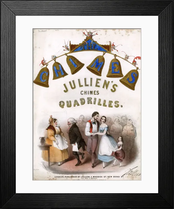 Framed Print : Julliens Chimes Quadrilles, by Louis-Antoine Jullien Framed Print : Julliens Chimes Quadrilles, by Louis-Antoine Jullien