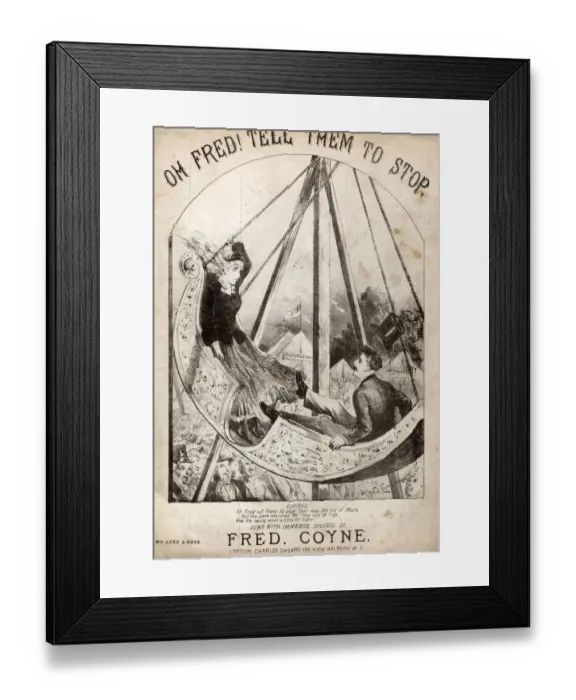 Framed Print : Oh Fred! Tell Them To Stop by George Meen Framed Print : Oh Fred! Tell Them To Stop by George Meen