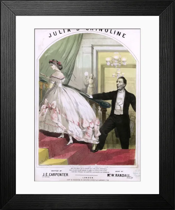 Framed Print : Julias Crinoline, by J E Carpenter Framed Print : Julias Crinoline, by J E Carpenter