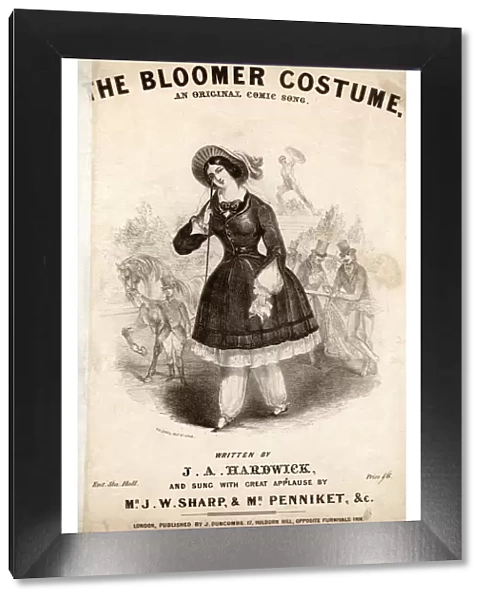 The Bloomer Costume, by J A Hardwick