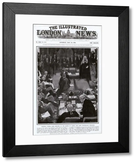 Framed Print : ILN over - Arguing General Dyers case in the House of Lords Framed Print : ILN over - Arguing General Dyers case in the House of Lords