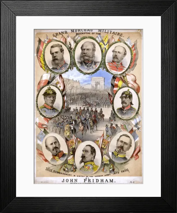 Framed Print : Grand Morceau Militaire by John Pridham Framed Print : Grand Morceau Militaire by John Pridham