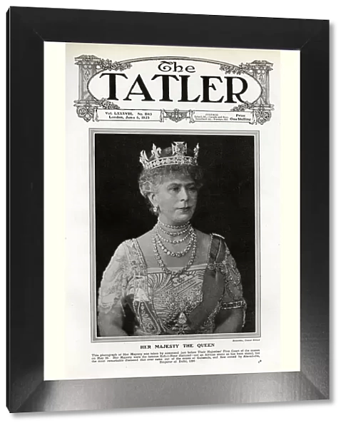 Tatler cover - Queen Mary