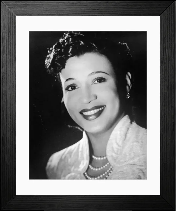 Framed Print : Elisabeth Welch Framed Print : Elisabeth Welch