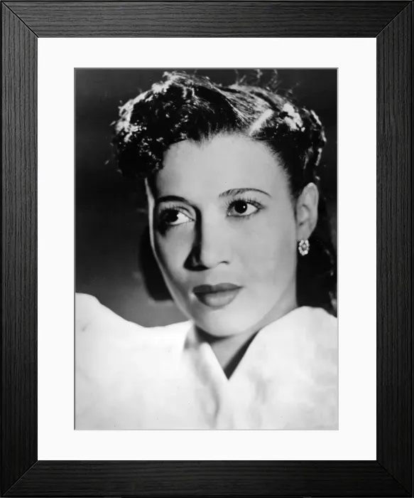 Framed Print : Elisabeth Welch Framed Print : Elisabeth Welch