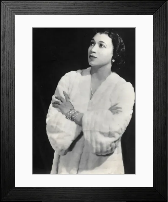 Framed Print : Elisabeth Welch Framed Print : Elisabeth Welch