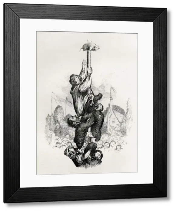 Framed Print : Illustration, Ambition Framed Print : Illustration, Ambition