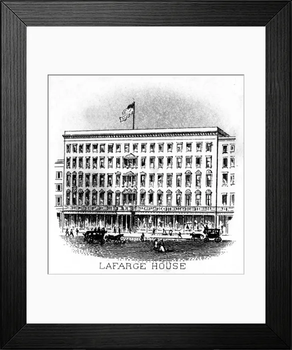 Framed Print : Lafarge House, New York City, USA Framed Print : Lafarge House, New York City, USA