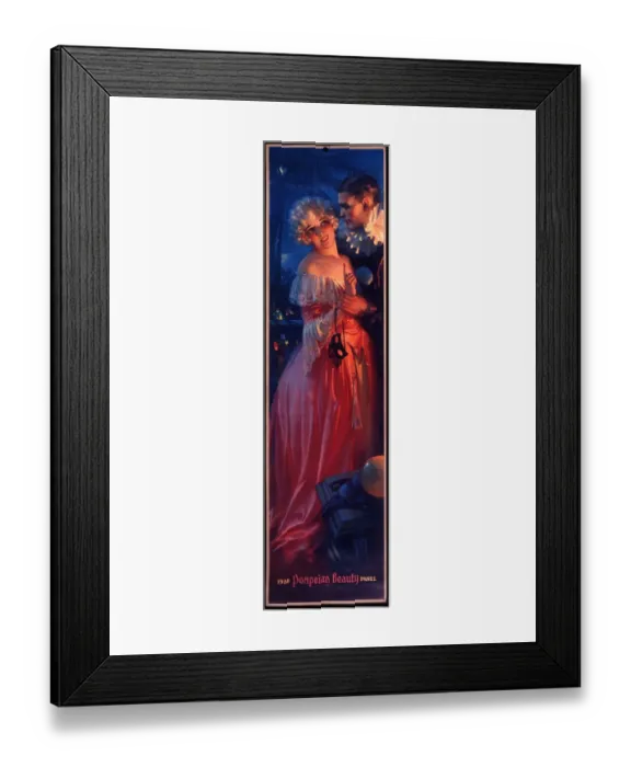 Framed Print : Advertising panel, Pompeian Soap Framed Print : Advertising panel, Pompeian Soap