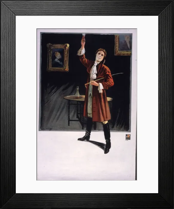 Framed Print : Poster, Georgian gentleman with riding crop Framed Print : Poster, Georgian gentleman with riding crop