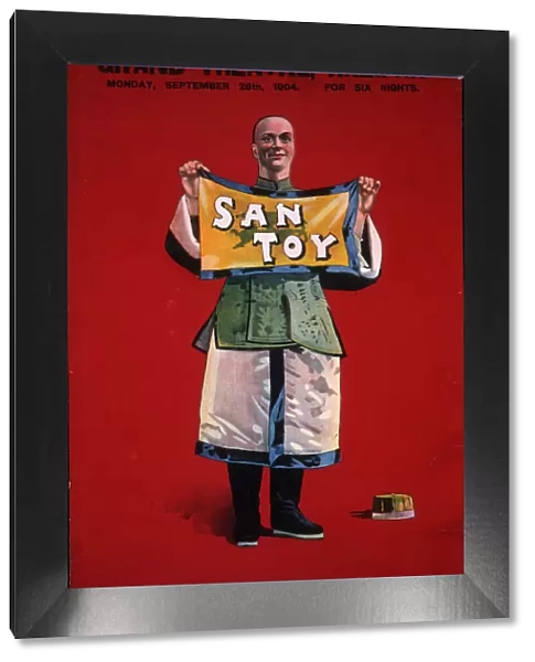 Poster, San Toy, musical at the Grand Theatre, Halifax