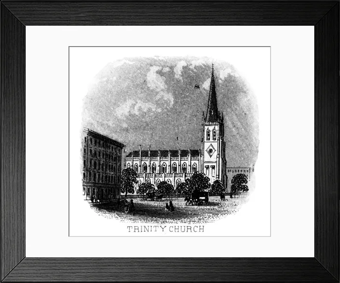 Framed Print : Trinity Church, New York City, USA Framed Print : Trinity Church, New York City, USA