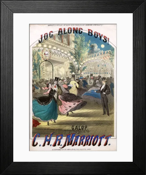 Framed Print : Jog Along Boys Galop by C H R Marriott Framed Print : Jog Along Boys Galop by C H R Marriott
