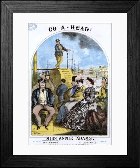 Framed Print : Go-A-Head by Charles Merion and F Musgrave Framed Print : Go-A-Head by Charles Merion and F Musgrave