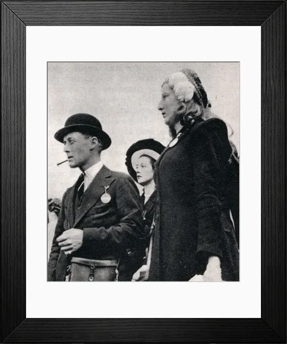 Framed Print : Major E Harris St. John at the St. Leger Framed Print : Major E Harris St. John at the St. Leger