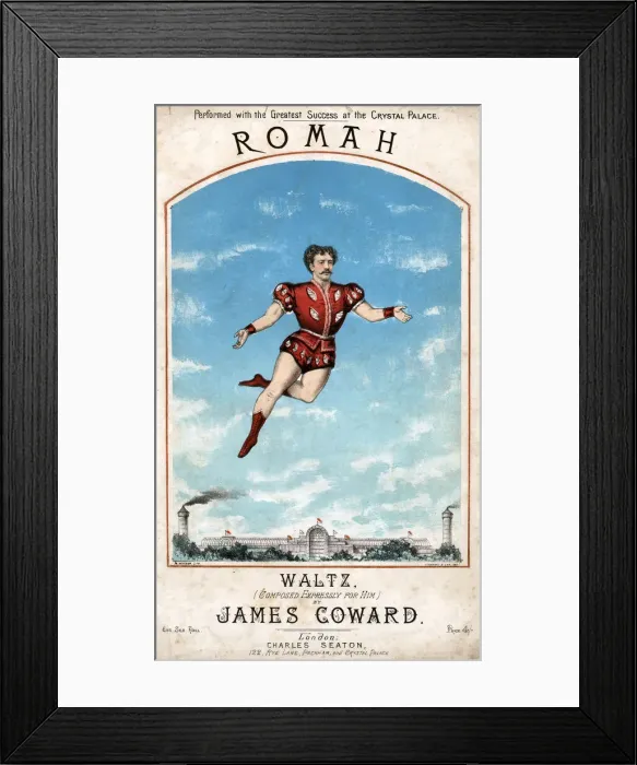 Framed Print : Romah Waltz, by James Coward Framed Print : Romah Waltz, by James Coward