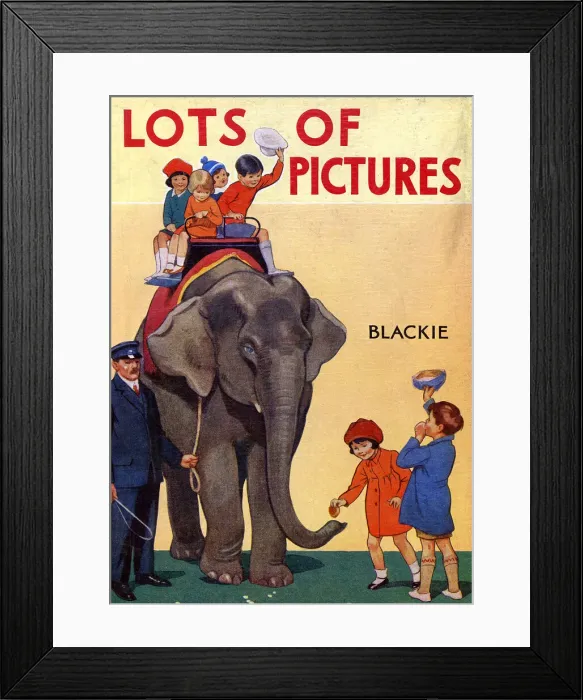 Framed Print : Book cover - Lots of Pictures Framed Print : Book cover - Lots of Pictures
