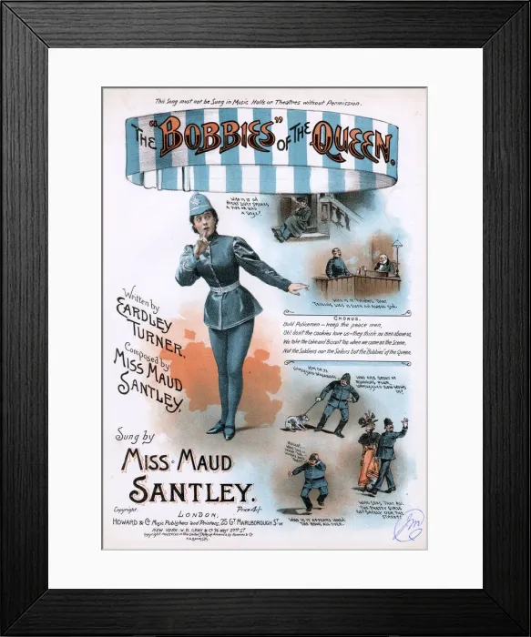 Framed Print : The Bobbies of the Queen by Eardley Turner and Maud Santley Framed Print : The Bobbies of the Queen by Eardley Turner and Maud Santley