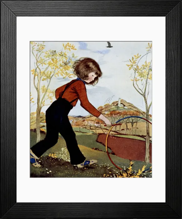Framed Print : Autumn Day by Muriel Dawson Framed Print : Autumn Day by Muriel Dawson