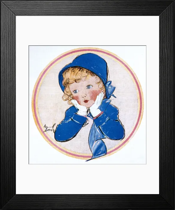 Framed Print : I Wonder by Muriel Dawson Framed Print : I Wonder by Muriel Dawson
