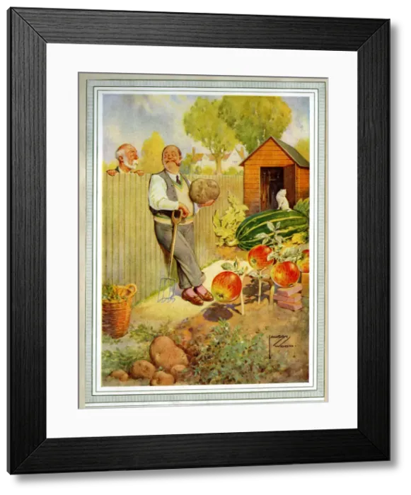 Framed Print : The Amateur Gardeners Dream Framed Print : The Amateur Gardeners Dream