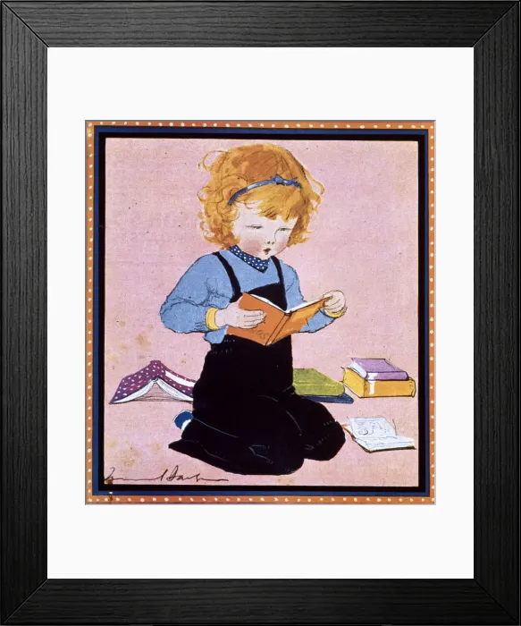 Framed Print : Once Upon a Time by Muriel Dawson