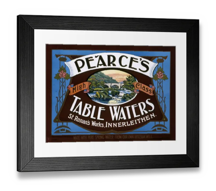 Framed Print : Pearces Table Waters, Innerleithen Framed Print : Pearces Table Waters, Innerleithen