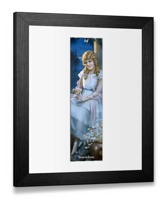 Framed Print : Advertising panel, Pompeian Soap Framed Print : Advertising panel, Pompeian Soap