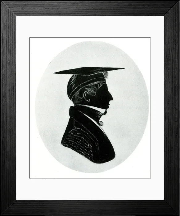 Framed Print : Silhouette, Charles Spencer Bunyon at Oxford Framed Print : Silhouette, Charles Spencer Bunyon at Oxford