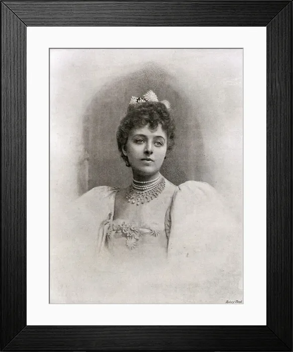 Framed Print : Lady Terence Blackwood (nee Miss Davis) Framed Print : Lady Terence Blackwood (nee Miss Davis)